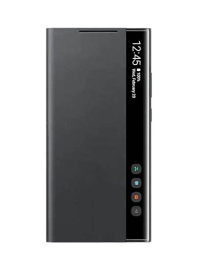 Samsung Clear View Cover For Galaxy Note 20 Ultra 5G Black