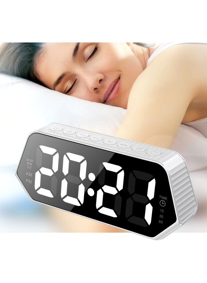 Digital Alarm Clock Black 23.2x5.5x9.3cm - Image 4