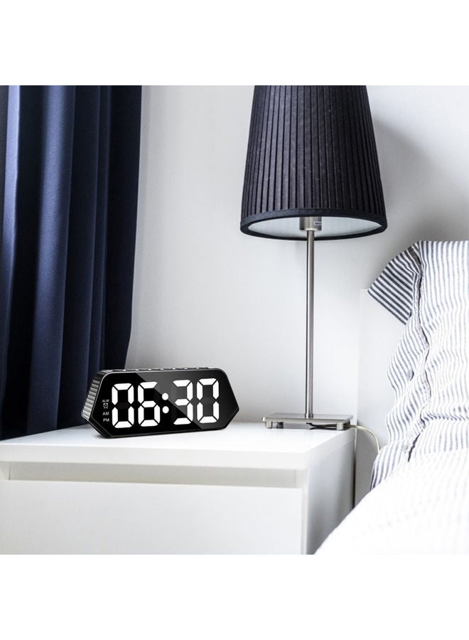 Digital Alarm Clock Black 23.2x5.5x9.3cm - Image 5