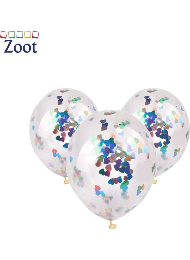 Zoot 20-Piece Confetti Filled Party Decoration Balloons Set 5inch - Image 1