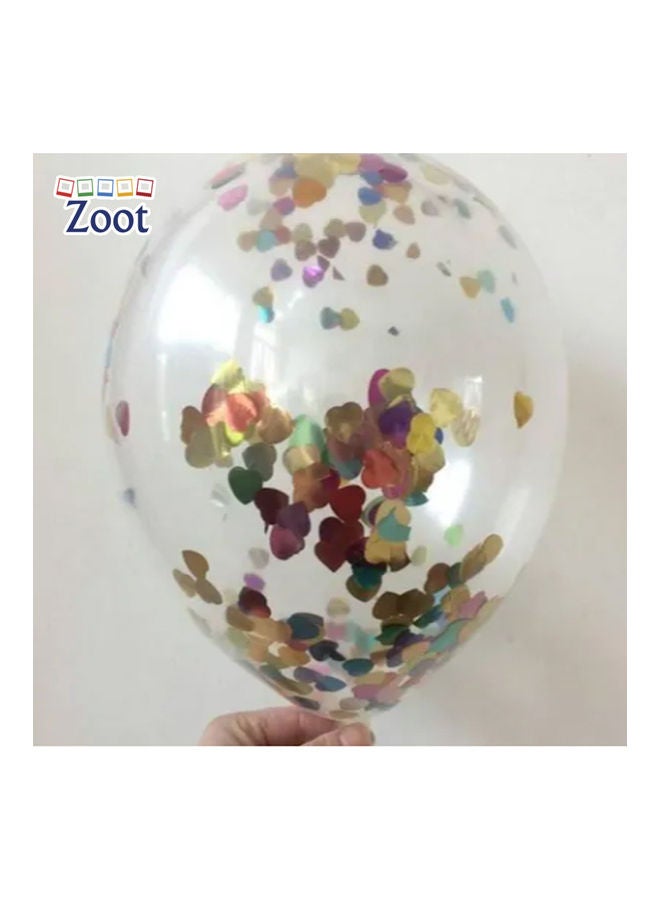 Zoot 20-Piece Confetti Filled Party Decoration Balloons Set 5inch - Image 3