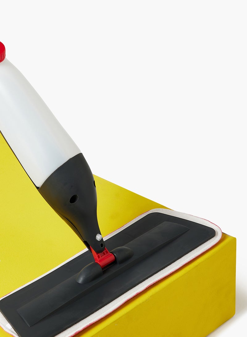 Amal - Handheld Floor Cleaning Spray Mop High Quality Durable Material Easy To Use Grey 122 x 38 x 11cm - Image 1