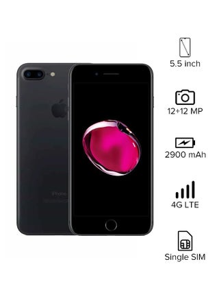 آيفون 7 بلس بخاصية فيس تايم لون أسود سعة 32 جيجابايت ومزود بخدمة 4G LTE - v1637341074/N11045935A_1