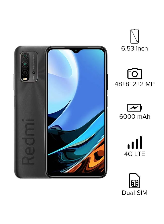 Xiaomi - Redmi 9T Dual SIM Carbon Gray 4GB RAM 64GB 4G LTE - Image 1