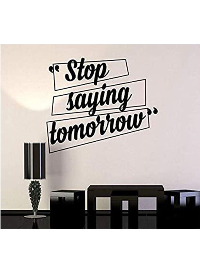 BBOriginalDesigns Office Quotes Wall Decals Black 50x60cm