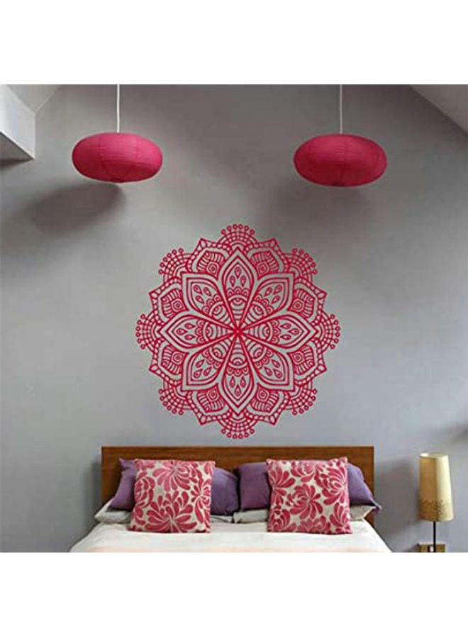 BBOriginalDesigns Mandala Wall Sticker Black 96x100cm