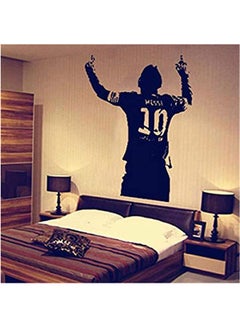 World Cup Football Player Messi Sticker Living Room Bedroom Background Wall Ation Painting Wallpaper Black 40x55cm - v1637346332/N51925758A_1