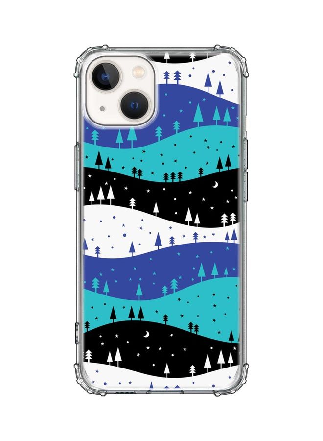 ستايلايزد غطاء حماية كلاسيكي لهاتف أبل آيفون 13 نقش فصول متعاقبة - Image 1