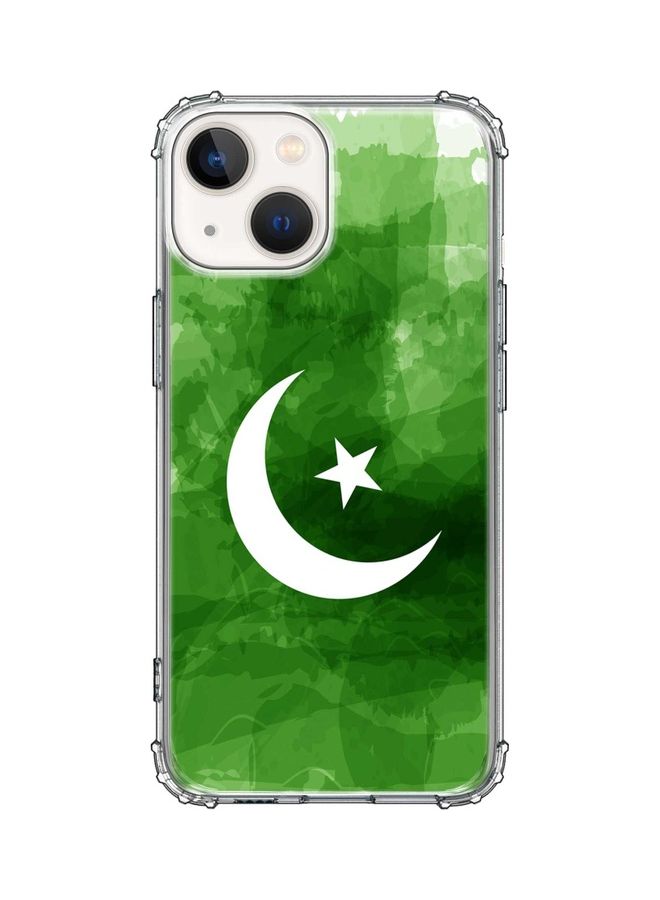 Stylizedd Classic Case Cover For Apple iPhone 13 Mini Crescent Green - Image 1