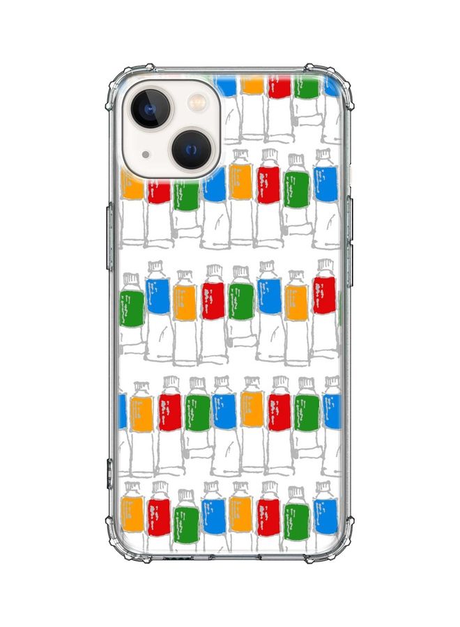 Stylizedd Classic Case Cover Cover For Apple iPhone 13 Oilpaint Tubes - Image 1