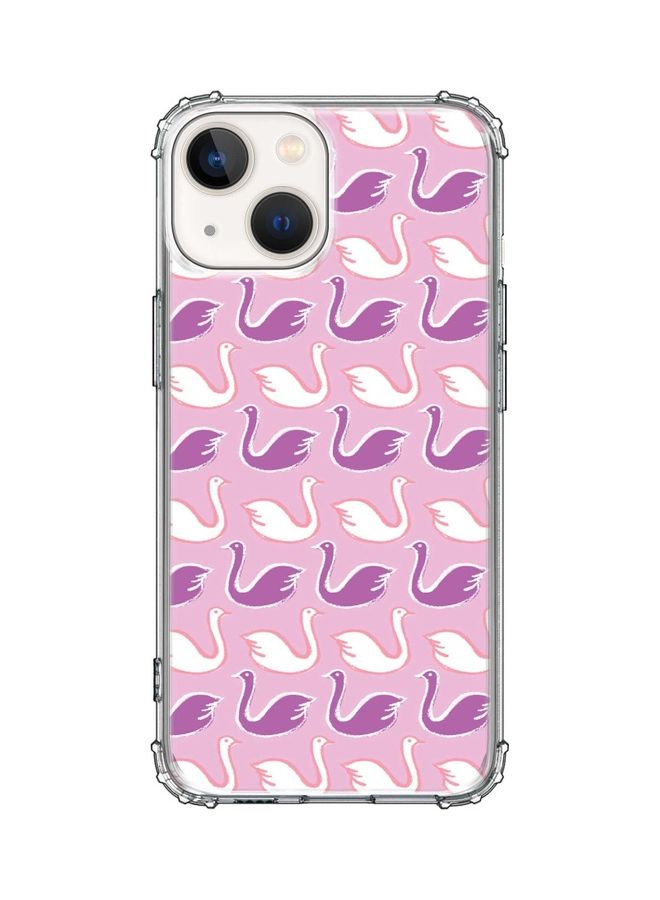 Stylizedd Classic Case Cover For Apple iPhone 13 Mini Swan Story - Image 1
