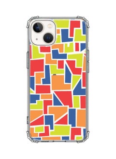 Stylizedd Classic Case Cover For Apple iPhone 13 Color Shapes  - Image 1