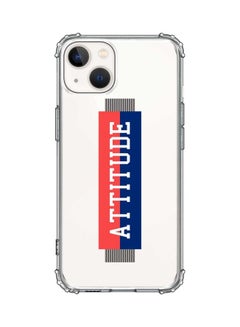 Stylizedd Classic Clear Case For Apple iPhone 13 Attitude  - Image 1