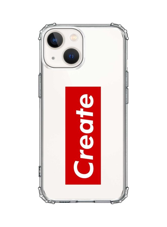 Stylizedd Classic Clear Case For Apple iPhone 13 Mini Create - Image 1