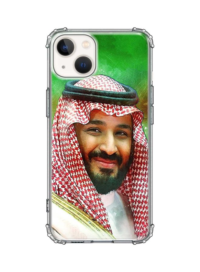 Stylizedd Classic Clear Case For Apple iPhone 13 HH Mohammed Bin Salman - Image 1