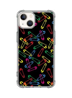 Stylizedd Classic Case Cover For Apple iPhone 13 Safety Pins  - Image 1