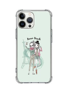 Stylizedd Classic Clear Case For Apple iPhone 13 Pro Max Forever Friends  - Image 1
