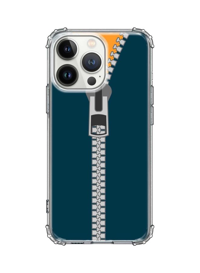 Stylizedd Classic Case Cover For Apple iPhone 13 Pro Zipper - Image 1