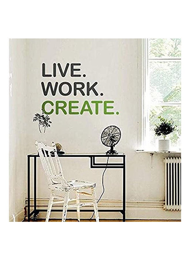 Quotes For Office Wall Decals For Living Room Home Decor Waterproof Wall Stickers Multicolour 50x70cm