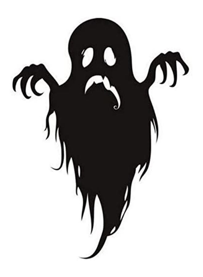 Generic - Halloween Happy Little Ghosts Funny Monsters Scream Wall Decals Window Stickers Halloween Decorations For Kids Rooms Nursery Party Wall Sticker Multicolour 45x35cm - Image 1
