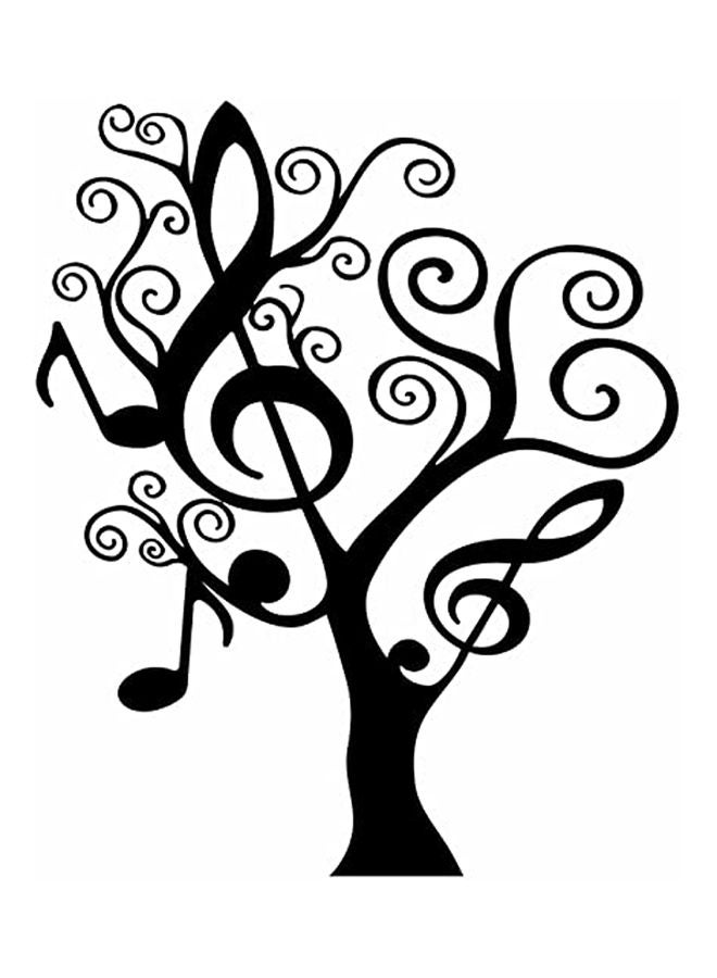 Pushy - Vinyl Decorative Decoration Wall Sticker Black 53X63cm - Image 1