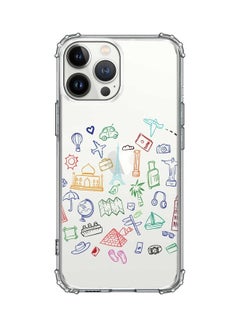 Stylizedd Classic Clear Case For Apple iPhone 13 Pro Max Traveler  - Image 1