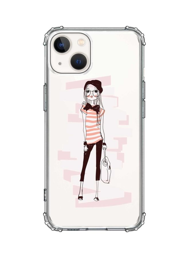 Stylizedd Classic Clear Case For Apple iPhone 13 Style Queen - Image 1