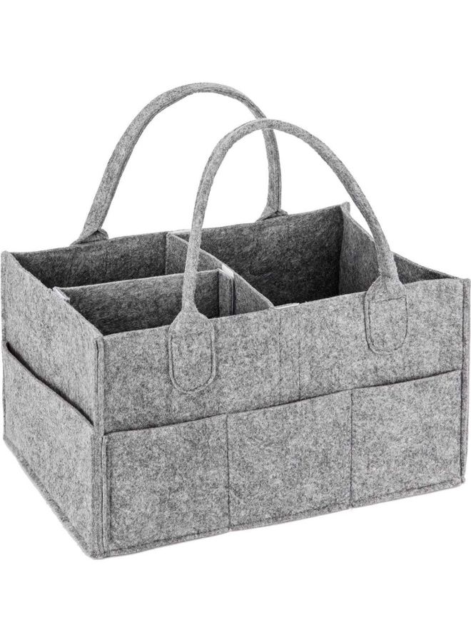 SAGREENY Portable Baby Diaper Caddy Organizer