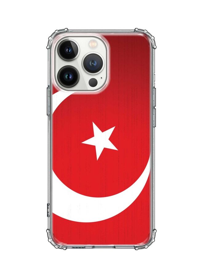 Stylizedd Classic Cover For Apple iPhone 13 Pro Flag Of Turkey - Image 1