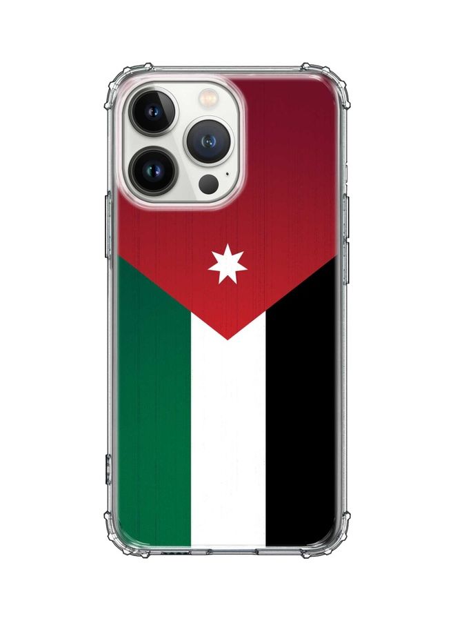 Stylizedd Classic Case Cover For Apple iPhone 13 Pro Flag Of Jordan - Image 1