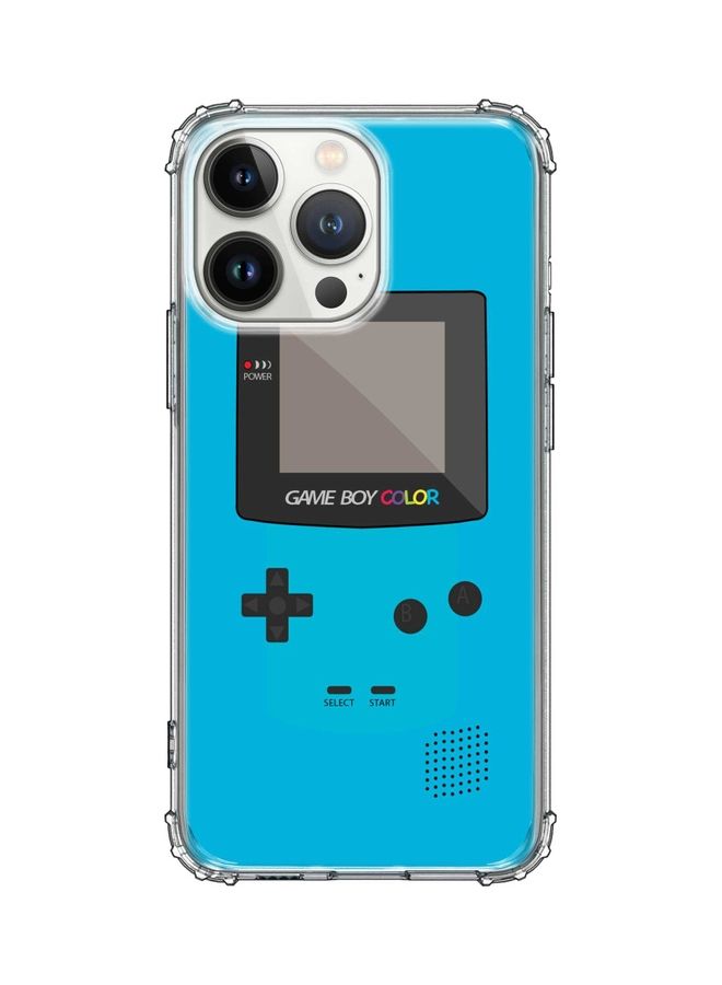 Stylizedd Classic Case Cover For Apple iPhone 13 Pro Gameboy Color - Blue - Image 1