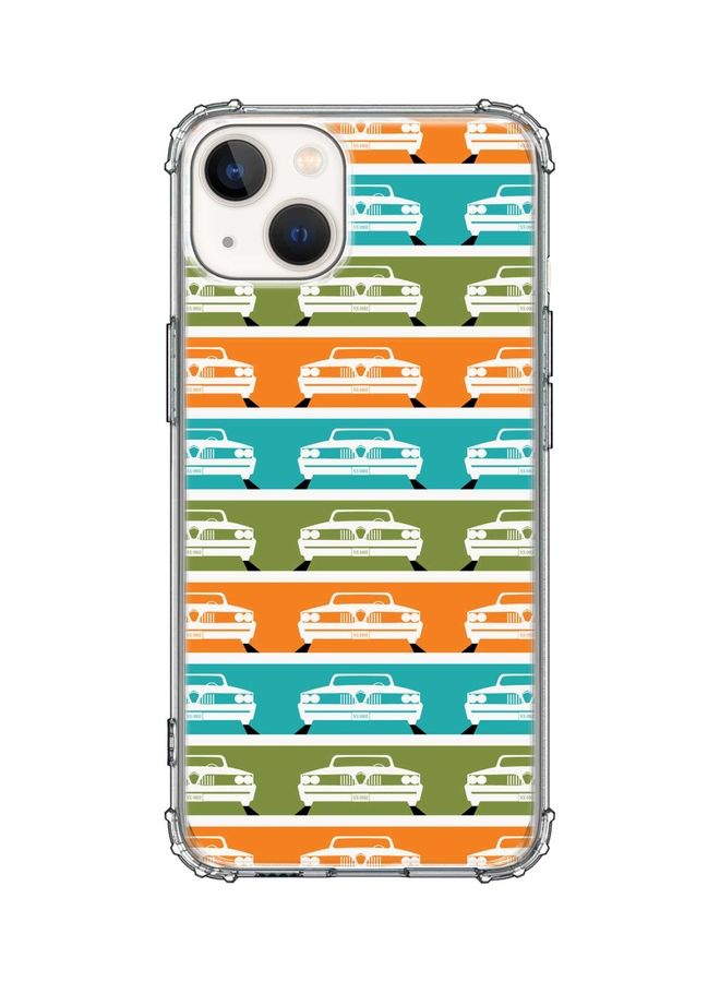 Stylizedd Classic Case Cover For Apple iPhone 13 Retro Muscle Car - Image 1