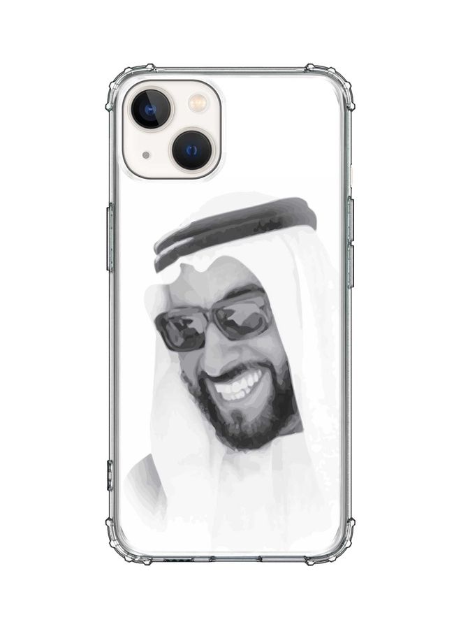 ستايلايزد غطاء حماية كلاسيكي لهاتف أبل آيفون 13 طبعة الشيخ زايد - Image 1