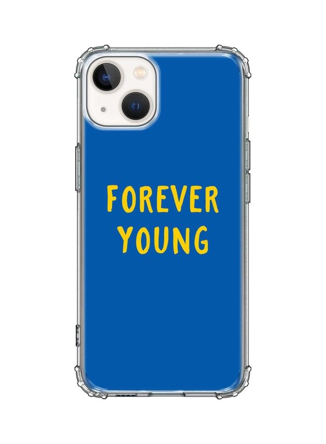 Stylizedd Classic Case Cover For Apple iPhone 13 Forever young - Image 1