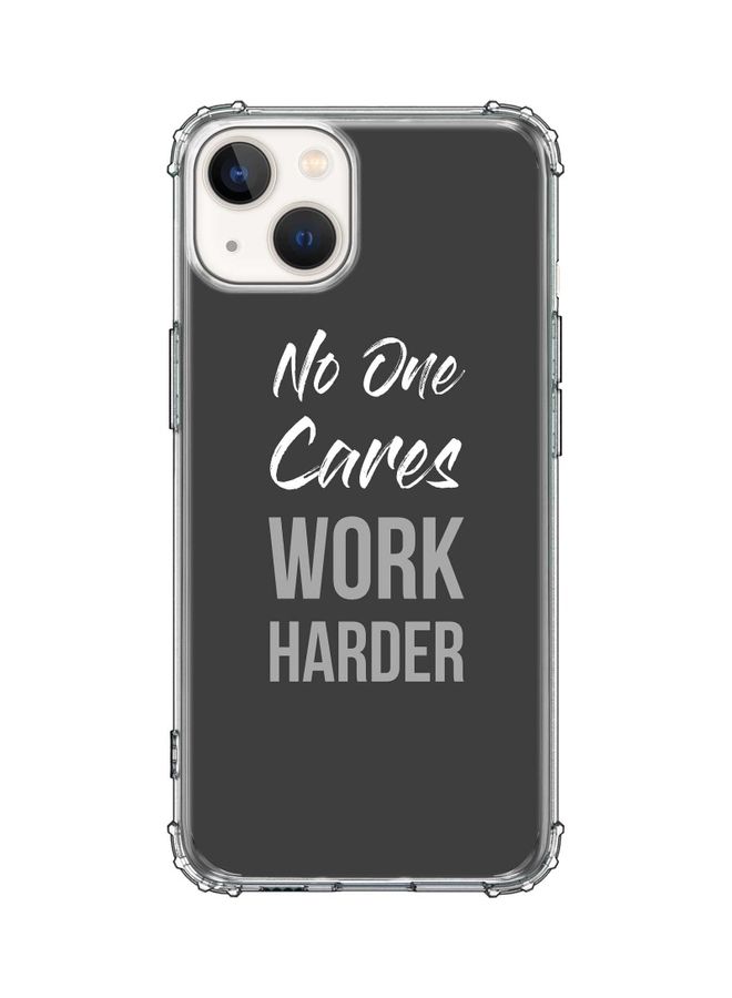 Stylizedd Classic Case Cover For Apple iPhone 13 Work Harder - Image 1