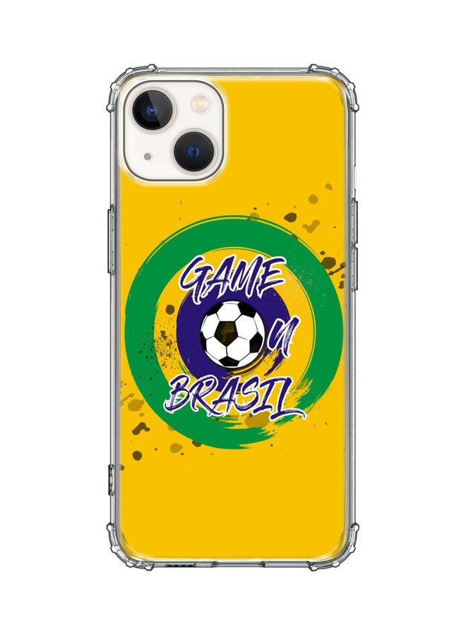 Stylizedd Classic Case Cover For Apple iPhone 13 Game on Brazil - Image 1