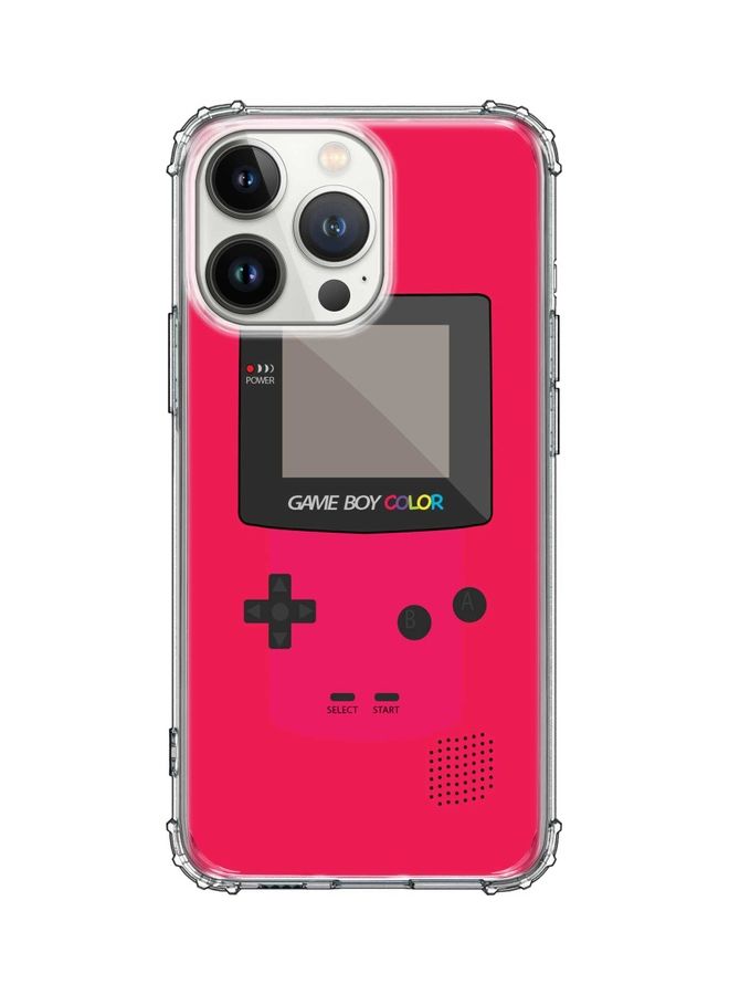 Stylizedd Classic Case Cover For Apple iPhone 13 Pro Gameboy Color - Pink - Image 1