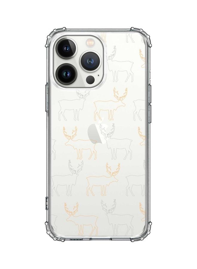 Stylizedd Classic Case Cover For Apple iPhone 13 Pro Purple Moose - Image 1