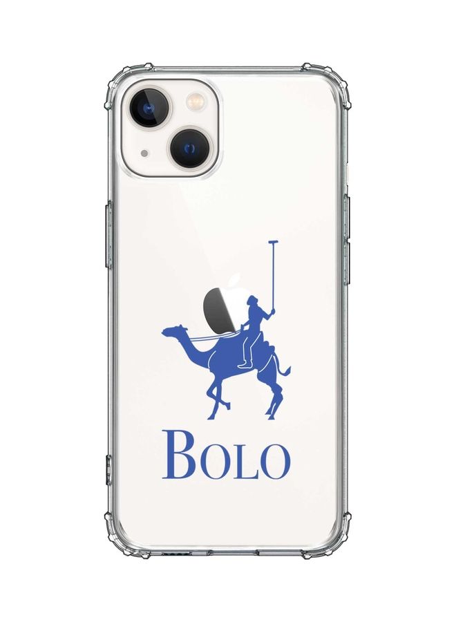 ستايلايزد غطاء حماية كلاسيكي لهاتف أبل آيفون 13 بولو الأزرق - Image 1