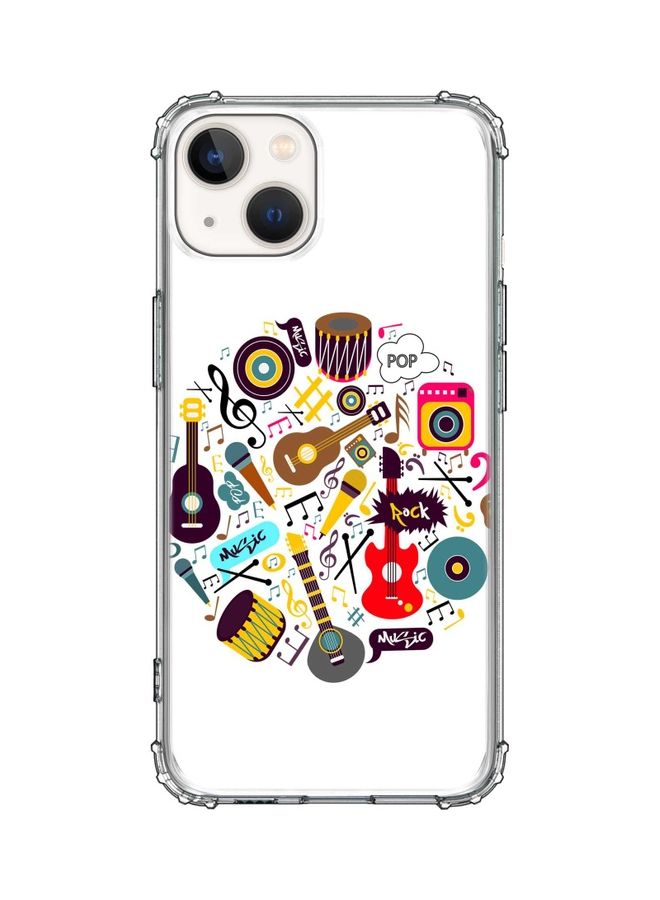 Stylizedd Classic Case Cover For Apple iPhone 13 Muscial Instruments - Image 1