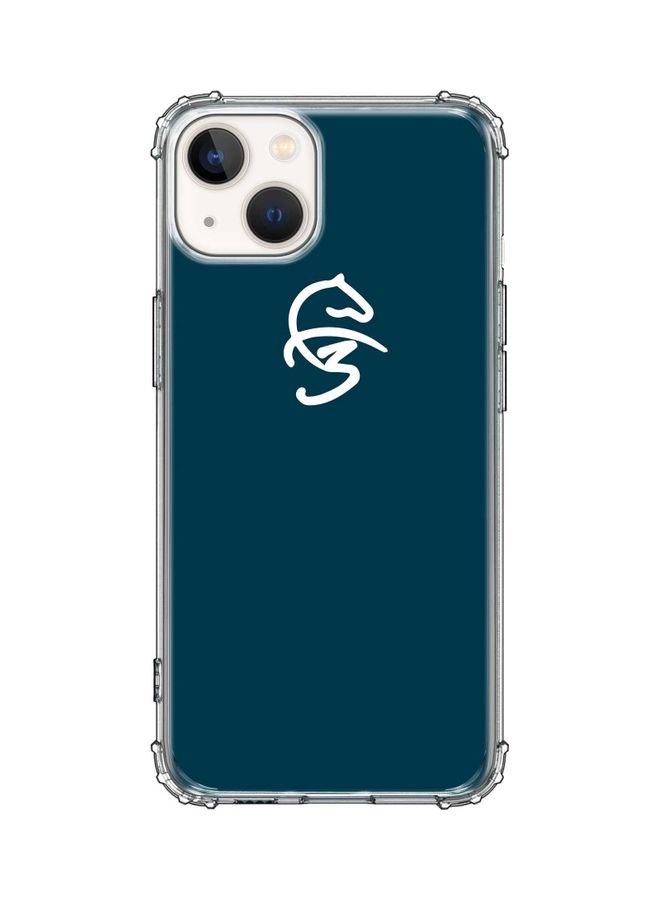 Stylizedd Classic Case Cover For Apple iPhone 13 Faz3 Icon Blue - Image 1