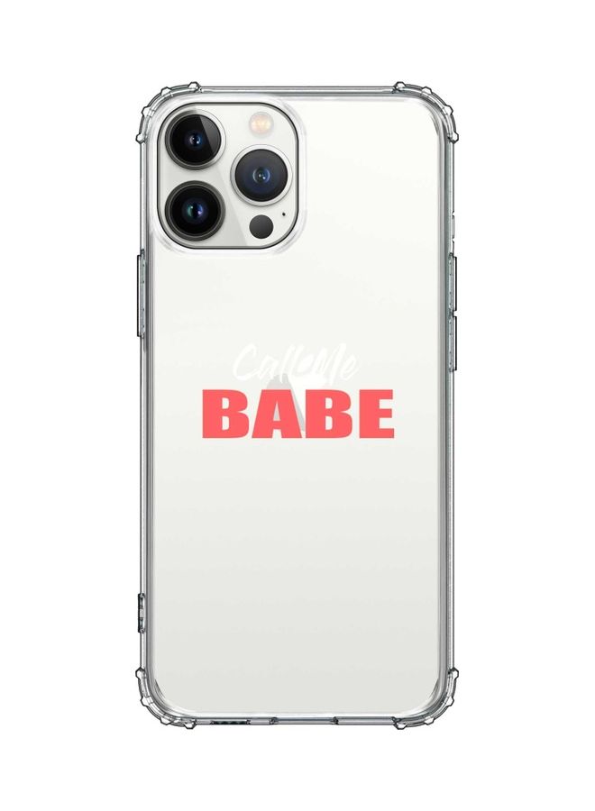 Stylizedd Classic Case Cover For Apple iPhone 13 Pro Max Call me babe - Image 1