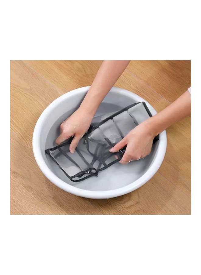 Generic Stylish Underwear Organizer Storage Baskets Bin Clear/Black  - Image 2