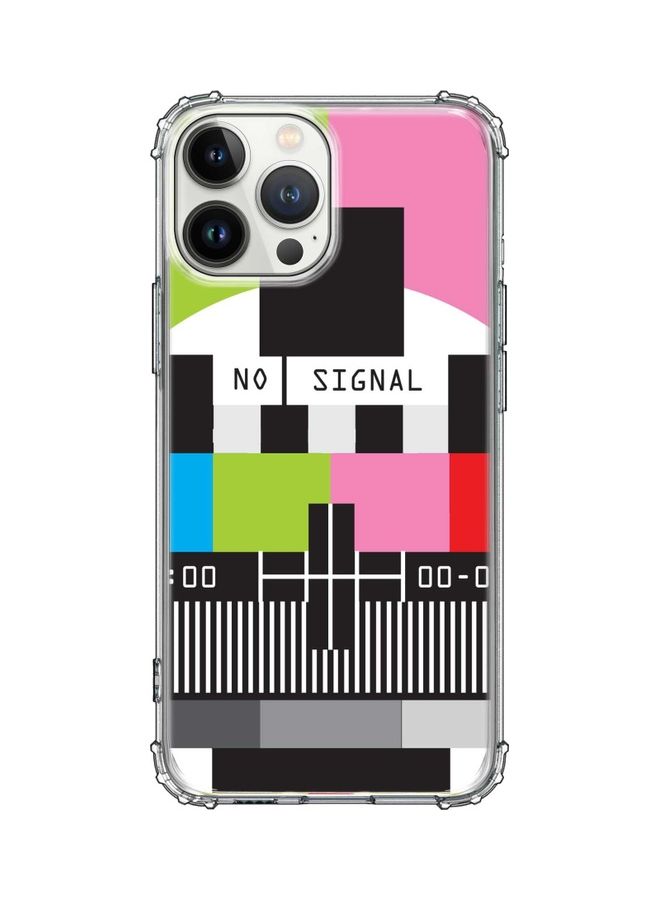 Stylizedd Classic Case Cover For Apple iPhone 13 Pro Max No Signal TV  - Image 1