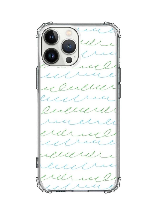 Stylizedd Classic Clear Series Case Cover For Apple iPhone 13 Pro Max Cursive Story - Image 1