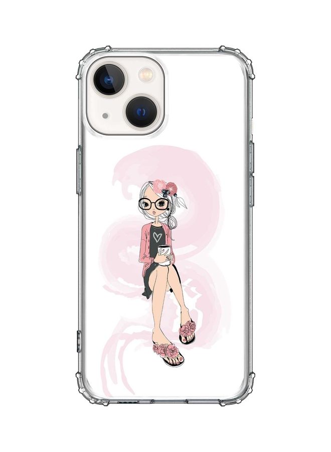 Stylizedd Classic Case Cover For Apple iPhone 13 Mini Nerdy Cute - Image 1
