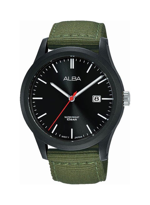 Men's Fabric  Analog Wrist Watch AS9K23X