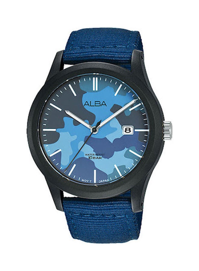 Alba Men's Fabric  Analog Wrist Watch AS9K35X  - Image 1