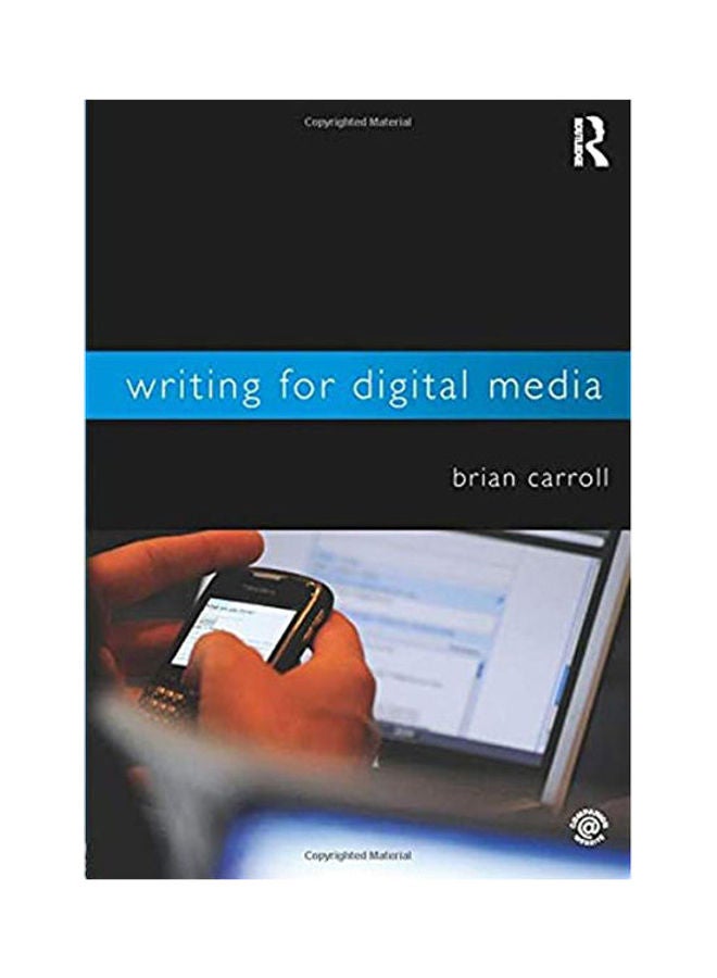 null - Writing For Digital Media Paperback English by Carroll - 2010 - Image 1