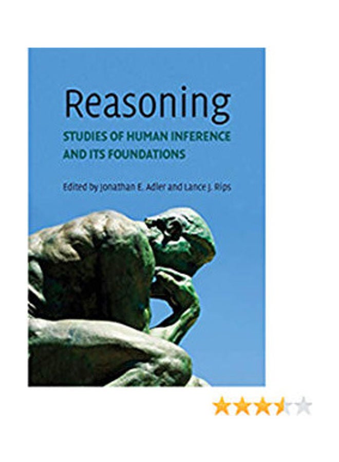 Reasoning Studies Of Human Inference And Its Foundations Paperback English by Adler - 2008 